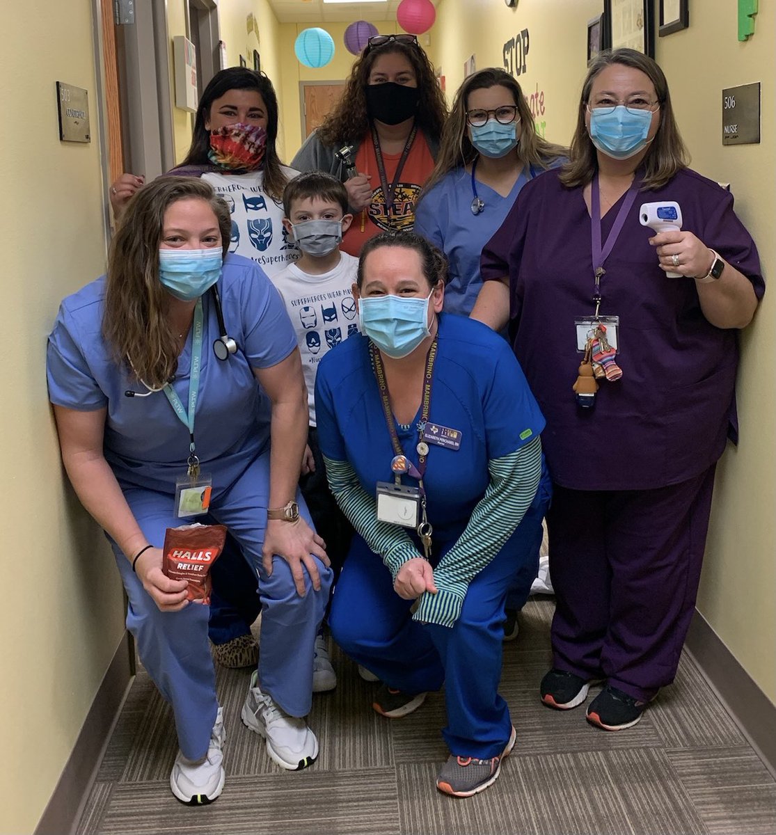 We are so thankful and grateful for our superhero <a href="/nurseelizabethp/">Elizabeth Perchard</a> for all that she does. So it’s only natural that on superhero day we dressed up as her. @ResourcePirate <a href="/LeslieSTEAM/">Michelle Leslie</a> <a href="/beckygr51068468/">becky green</a> <a href="/mambrinosteam/">STEAM Academy at Mambrino</a> <a href="/AmazonJen/">AveryJ</a>