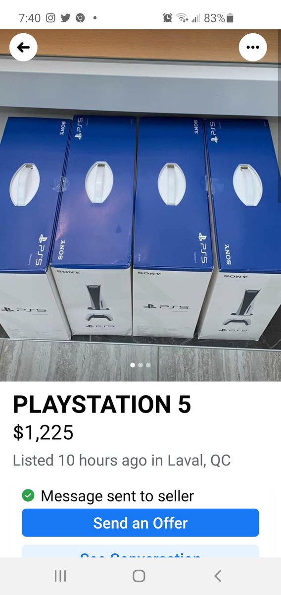 rinoxlegend97's tweet photo. @BestBuyCanada @PlayStationCA do you find it fair that we cannot be allowed to buy 1 online because some buy multiple to be sold at a ridiculous price .... why dont you set up to be allowed to buy 1 only with the shipping address ? https://t.co/bxmOZ8bK8E