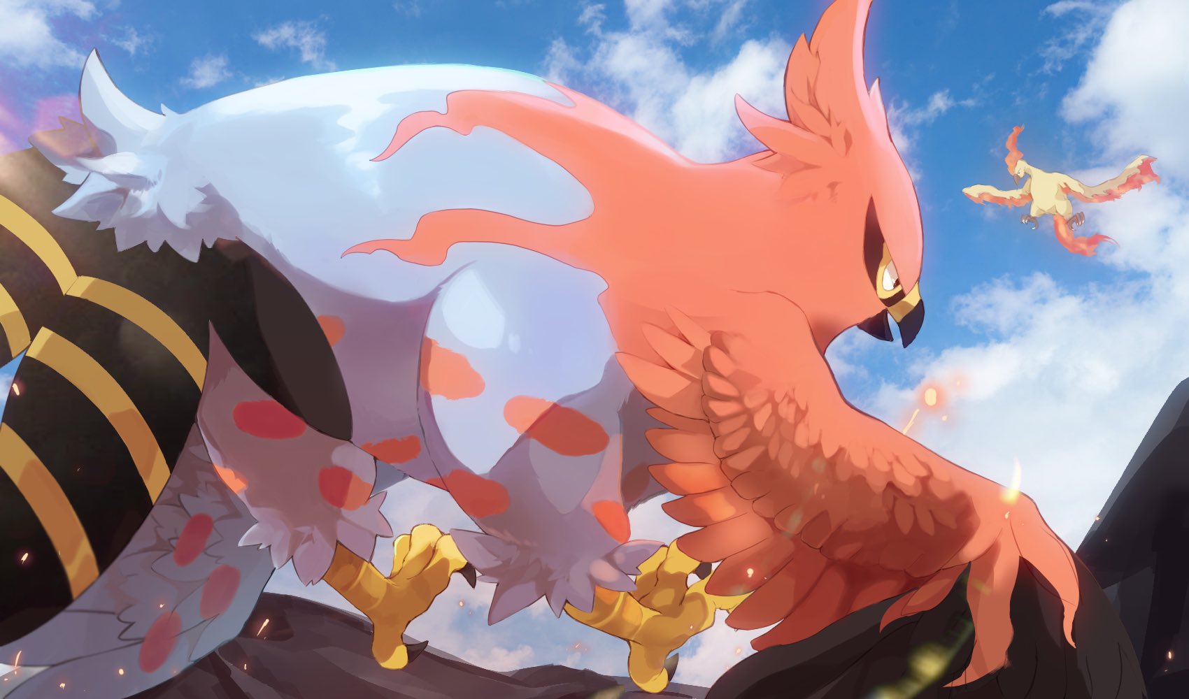 アヒージョ 在 Twitter 上 サトシのポケモンみんな描こう ファイアロー担当してました 姉御ーーーー サトシ達を守りたい一心の進化回でもう大感動でした T Co Izso4y8aiz Twitter