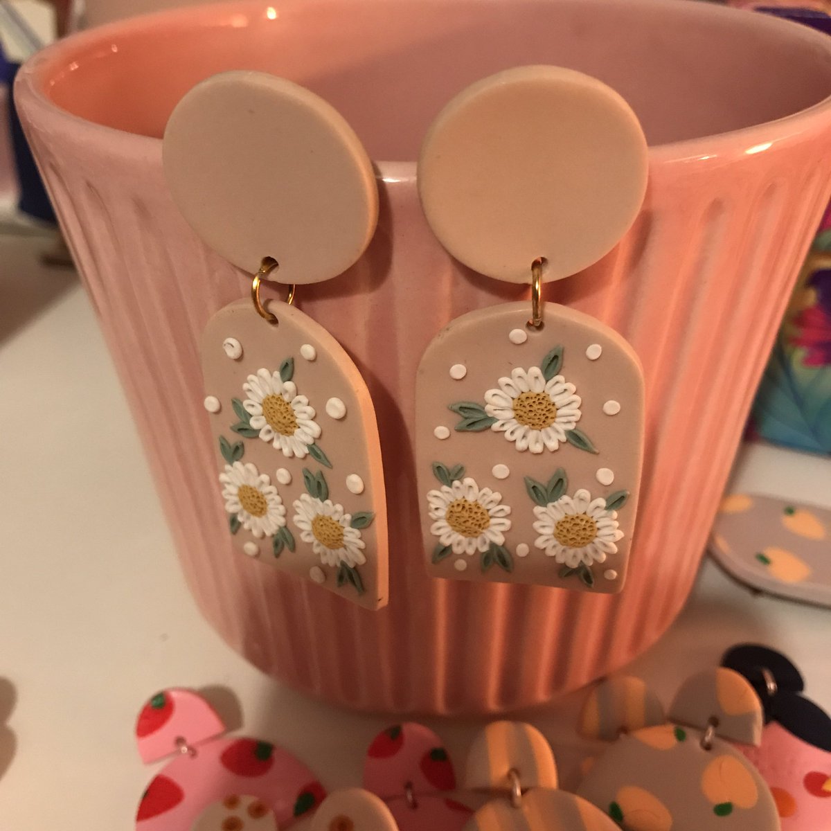 Next up, possibly the most amazingly detailed earrings I own! Little Buddy Studio is a long time favourite, her earrings sell out fast and it isn’t hard to see why! They’re utterly gorgeous and so lightweight as well!  http://littlebuddystudio.com 