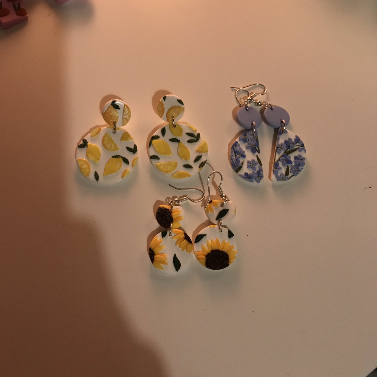 And some more gorgeous, detailed lovelies from Amy Firkins! These earrings are so, so delicate, so gorgeous, just amazing. These lemon ones are definitely a favourite of mine!  http://www.amyfdesign.co.uk 