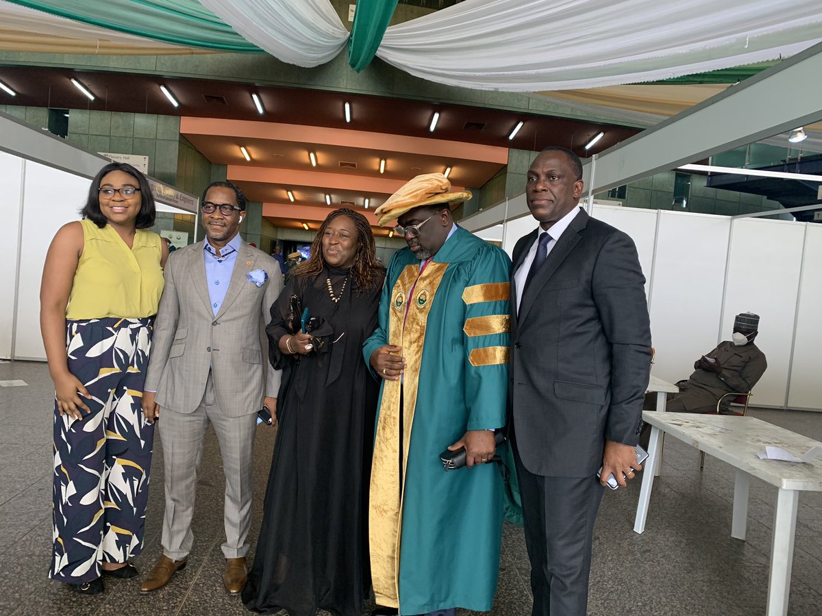 AmazonEnergyLtd's tweet image. L-R Enioluwa Johnson, Wale Ajibade, Moroti Oluwatimehin, CEO Amazon Energy Limited David Olayinka Oluwatimehin and Trevor Akindele at the Nigerian Society of Engineers 16th Fellowship Confermemt Lecture and Ceremony at the International Conference Center
#nseabuja #amazonenergy