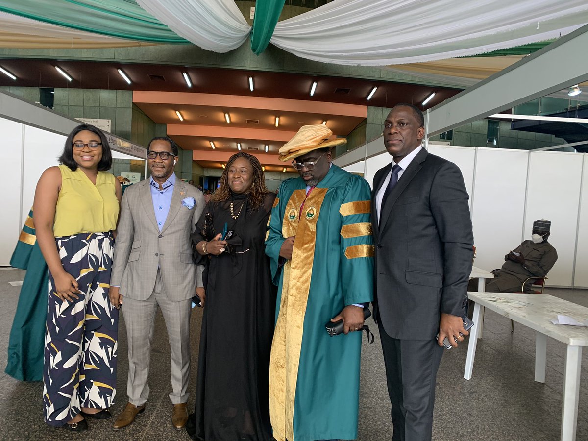 AmazonEnergyLtd's tweet image. L-R Enioluwa Johnson, Wale Ajibade, Moroti Oluwatimehin, CEO Amazon Energy Limited David Olayinka Oluwatimehin and Trevor Akindele at the Nigerian Society of Engineers 16th Fellowship Confermemt Lecture and Ceremony at the International Conference Center
#nseabuja #amazonenergy