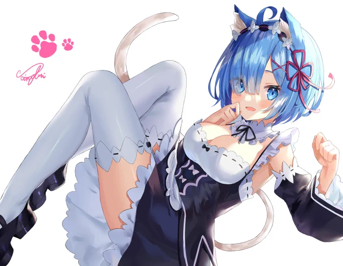 レムにゃ #リゼロ 