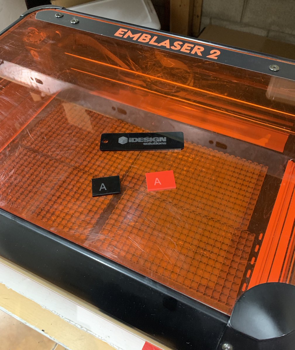 iDESIGNsol's tweet photo. Emblaser or Glowforge laser cutter and engraver? DM @iDESIGNsol for information and the differences between these two desktop machine options. #STEM #hobby #lasercutting #CTE #Emblaser #Glowforge https://t.co/TIBIWXlz4a