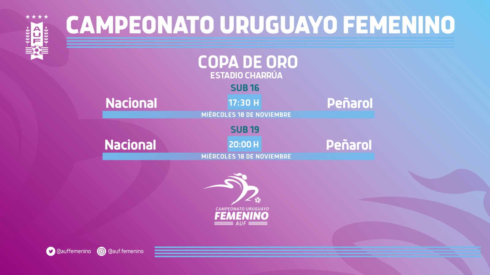Tenfield.com » Femenino: Uruguay -Venezuela a las 18:45 en el Estadio  Charrúa