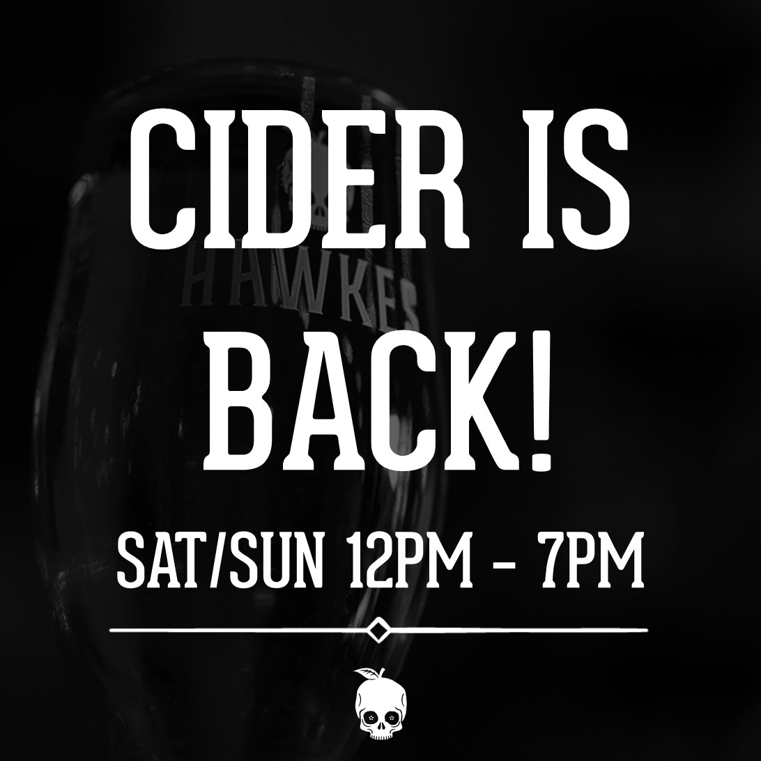 Guess who's getting into the Takeaway game...time to brave the cold and get yourself a cider