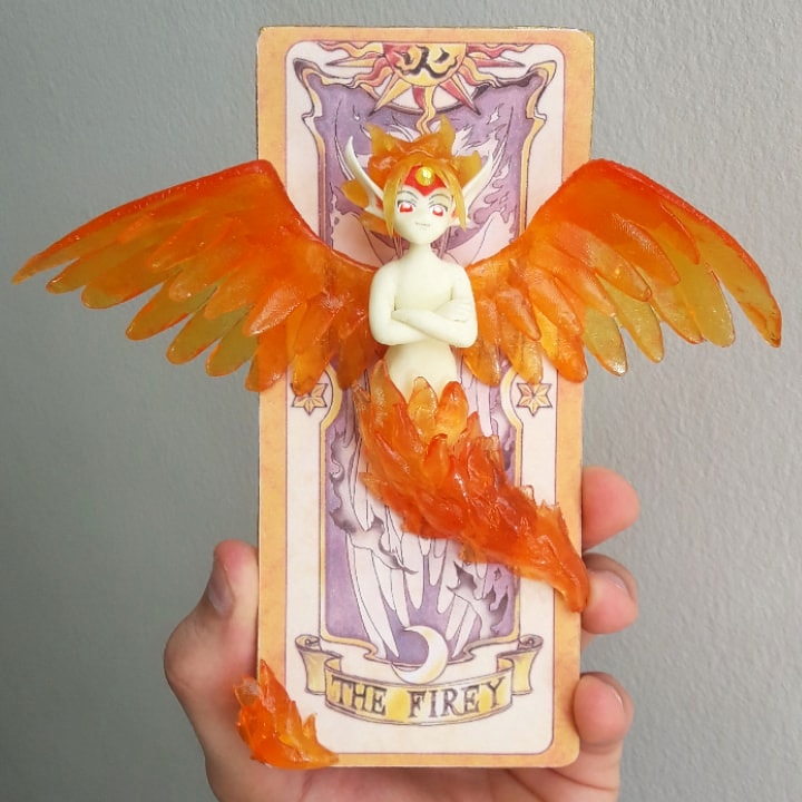 Lukiantunes's tweet photo. The Firey (Fogo) é uma carta elemental poderosa e impetuosa capaz de criar e manipular chamas no ar 🔥
☆ Encomendas por direct no meu insta Luki Art
#CardCaptorSakura #clowcard #thefirey #lukiart https://t.co/I9TAWPRgG8
