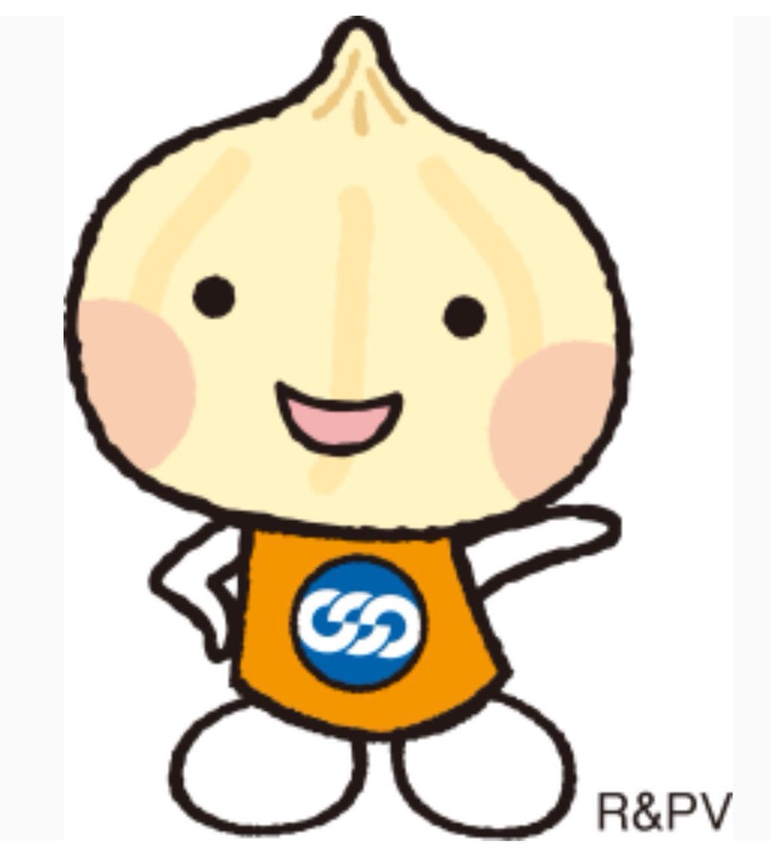 Unionion the union onion, mascot for the Japanese Trade Union Confederation, cheers up those having trouble at work.