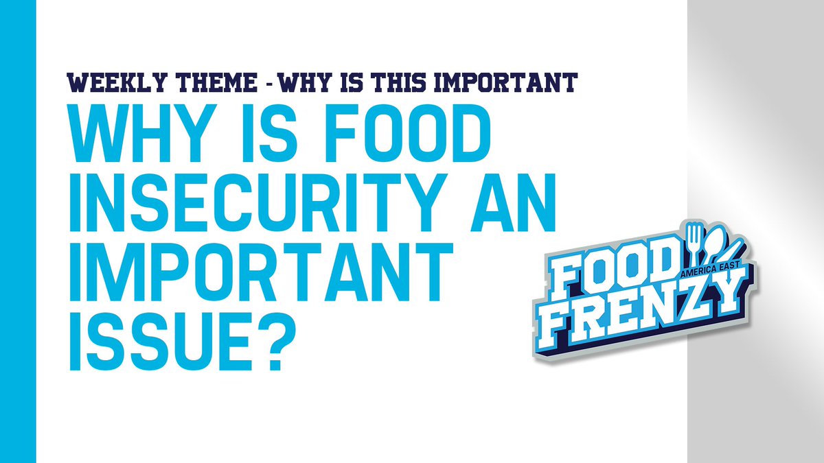 AE_SAAC's tweet photo. #AEFoodFrenazy Week 3

AE SAACs will be sharing info and reasons why food insecurity is an important issue to focus on. https://t.co/WoLWZ9xZNx