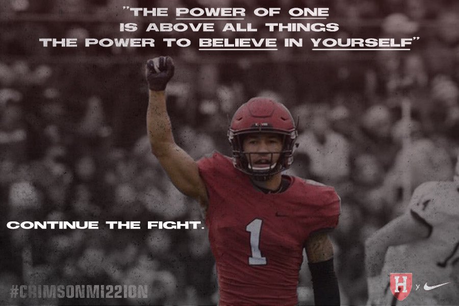 Believe❕<a href="/HarvardFootball/">Harvard Football</a> 
#CRIMSONMI22ION