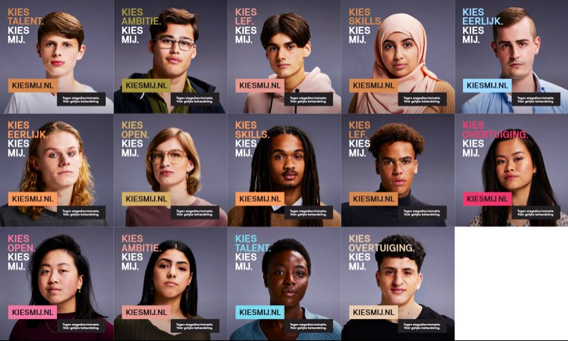 DanderDivers's tweet photo. #KIESMIJ. Mooie campagne om #stagediscriminatie bespreekbaar te maken.

“Tijdens de koffiepauze zei ze tegen me: ‘Je bent een jongen, wat doe je eigenlijk hier in de zorg?” - Brandon (17) https://t.co/EZtuwV7hIc