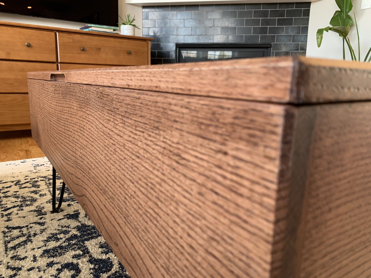 DrDrAbhishekS's tweet image. My #wellness and #pandemicproject. A lift-top coffee table for my wife so she can work on the couch while trying to simultaneously watch our threenager.