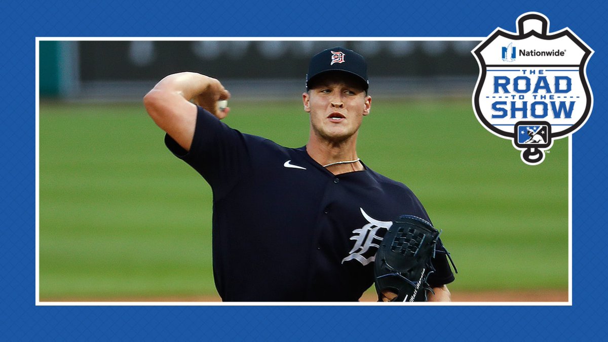 MiLB's tweet photo. Matt Manning has an NBA father and is surrounded by fellow top pitching prospects.
But the #Tigers' No. 3 prospect is set to shine bright on his own.
🛣️ https://t.co/En1JuMP33H | #RoadToTheShow https://t.co/DerYzaD80y