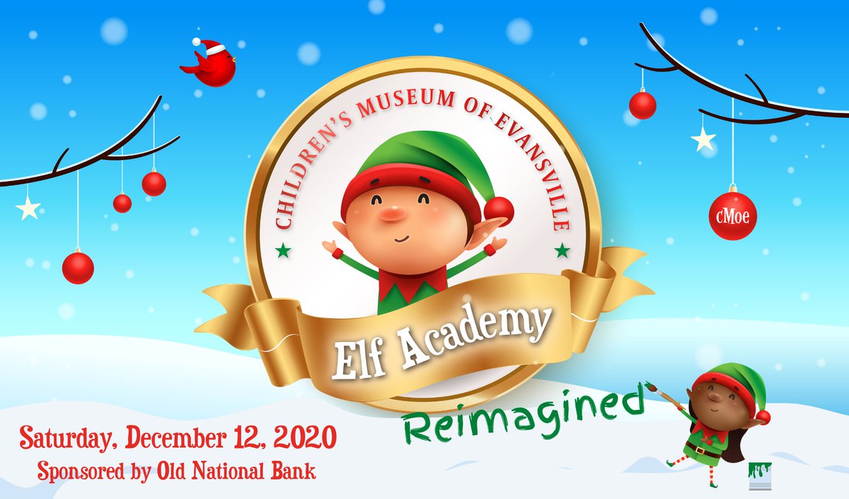 cMoekids's tweet photo. Join us on December 12 and be ready to jam with your favorite elves for Elf Academy Reimagined!

 Visit https://t.co/b4S6lRhMcQ for a complete rundown of our reimagined holiday event! https://t.co/RHYskGT6RO