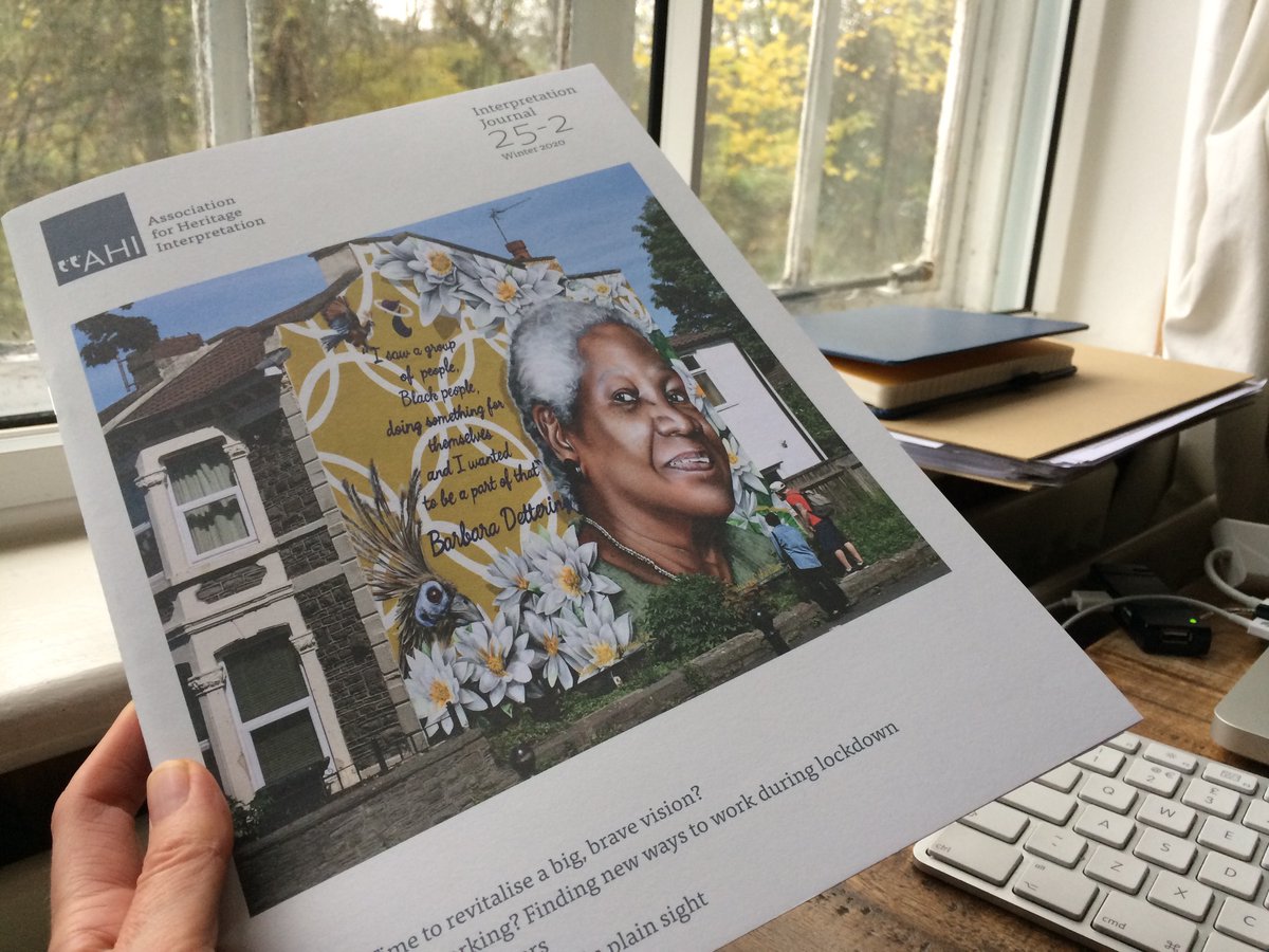 AHI_Social's tweet photo. Oh, look what arrived in the post today! Our lovely AHI Journal packed with exciting interpretation stories. It's available to members online and as a hard copy. In this edition we share news of our diversity work including 30 sponsored memberships, see: https://t.co/XgAdO6j17W https://t.co/0TB39bKyYh