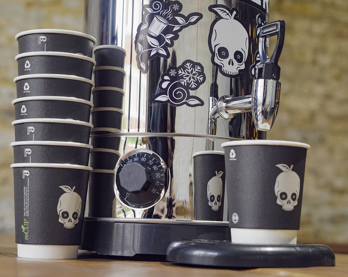 The urn is warming up! Who's heading down to Maltby Street this weekend, grab yourself a cider to-go 👌