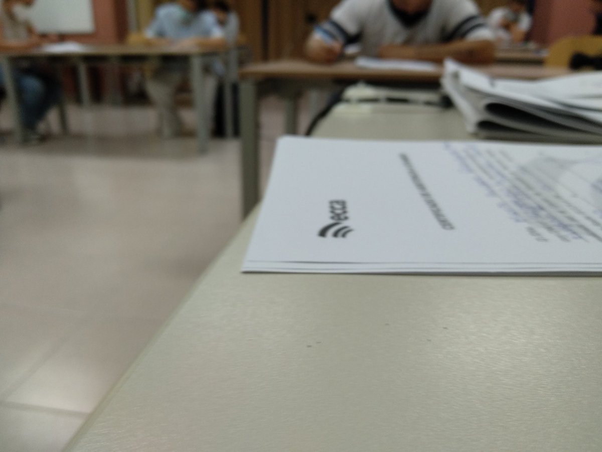 pgonzalez_ecca's tweet photo. El pasado viernes, nuestro alumnado de formación oficial, tuvo su primera convocatoria de exámenes... y lo hicieron genial! Mil gracias por ayudarnos a cumplir el protocolo covid en todo momento! A seguir avanzando!! #EligeTuCaminoECCA https://t.co/5K6GgdTxxp