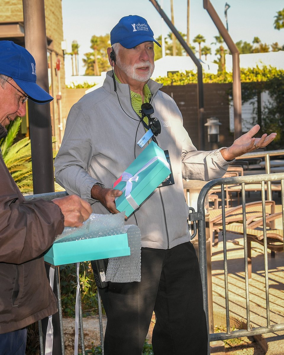 SchwabCupFinale's tweet photo. Greg and Glen are committee chairman for our golf cart shuttles and always do an amazing job!

We are very thankful for their commitment and we congratulate them both on being the '19 &amp; '20 Volunteers of the Year.

#VolAppreciation https://t.co/TXiZVqbUh8