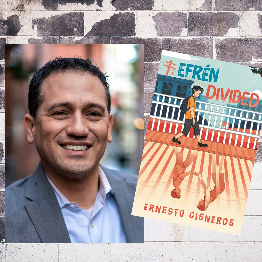 CpsLibraries's tweet photo. Do you have any questions for @Author_Cisneros? 
Go to https://t.co/HgzaT3fK5w and submit your questions by 4pm today!
Join us on Friday, November 20 to listen to Ernesto answers these questions and talk about his book, Efren Divided! @CPSLiteracy #cpsauthorseries https://t.co/sISMACrueT