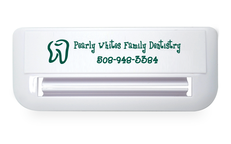 HoCoPromo's tweet photo. Toothpaste tubes are no longer squeezed from the wrong end; Saves toothpaste, saves money; Advertising that is seen daily! On sale through 12/31!

#promotionalproductswork
#dental
#dentalcare
#marketing101
#branding https://t.co/ryyR6cJziX