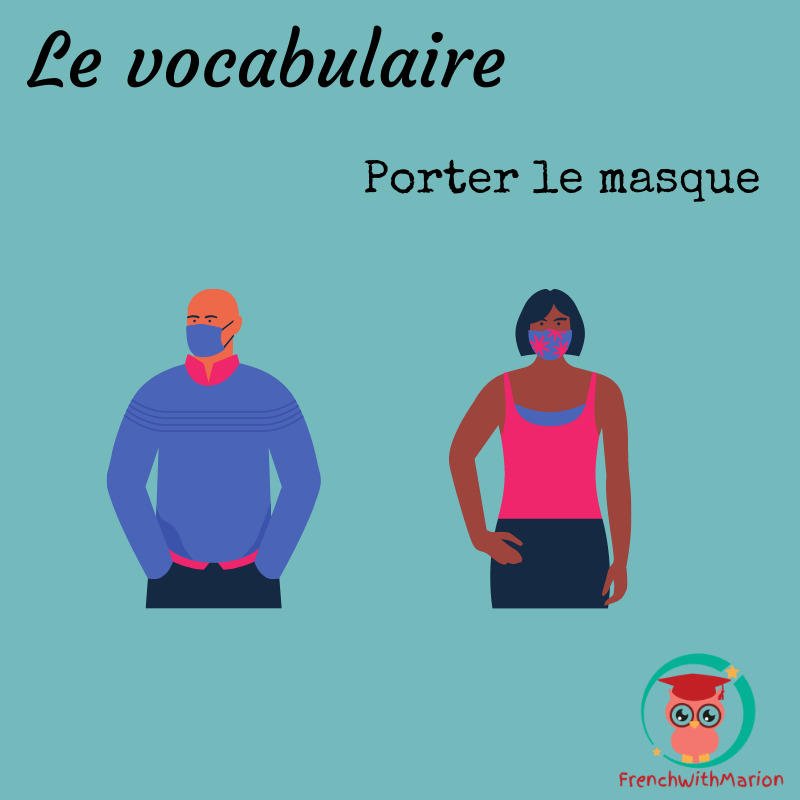 FrenchWthMarion's tweet photo. Avez-vous pris l'habitude de porter le masque? 😷😀
#mask #vocabulaire #learnfrench #tefaq https://t.co/ZVWcsEPIul