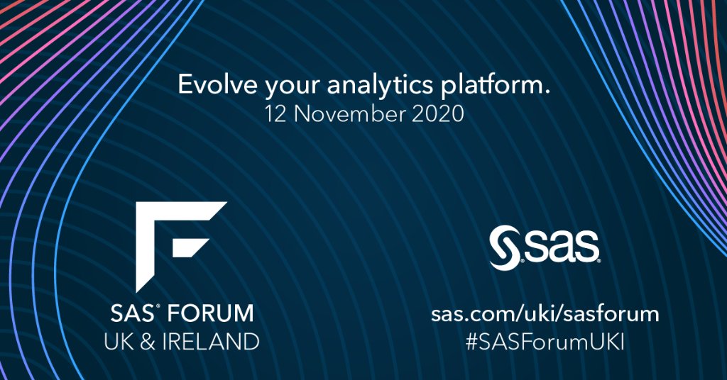SASsoftwareUKI's tweet image. Analytics enables confident #decision-making. At #SASForumUKI last week, we explored how to innovate fast and gain resilience using #analytics - vital for the volatile #business climate 2020 has created. Watch all the sessions on demand by signing up here: 2.sas.com/6019HEvLZ