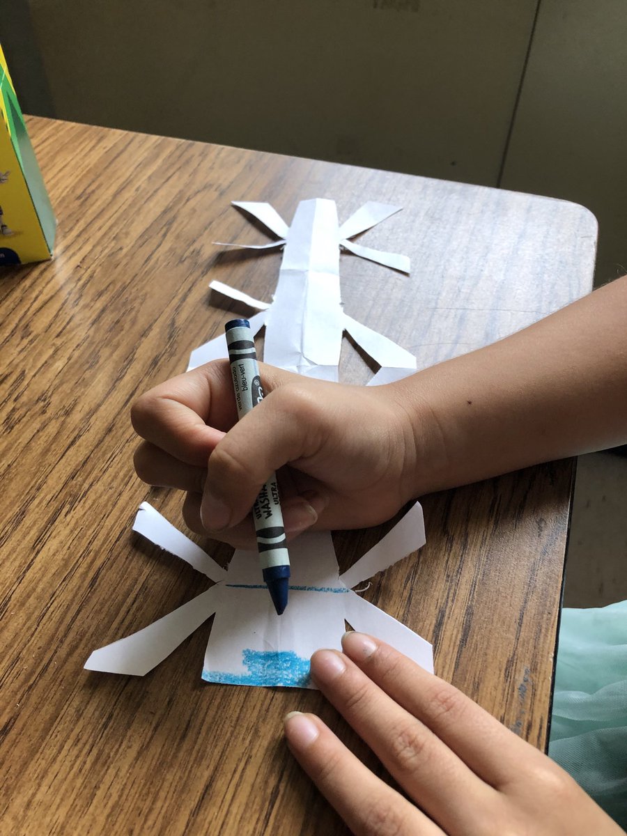 gilamonsta's tweet photo. 2nd graders learning about symmetry and creepy crawlers! ⁦@JacobsRoad_ES⁩ https://t.co/gseSRGP0UQ