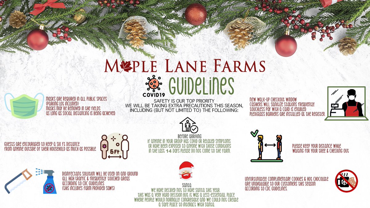 MapleLaneFarms_'s tweet photo. We can’t wait to see you as we prepare for a unique season! 🌲 https://t.co/t4aFaJspsG