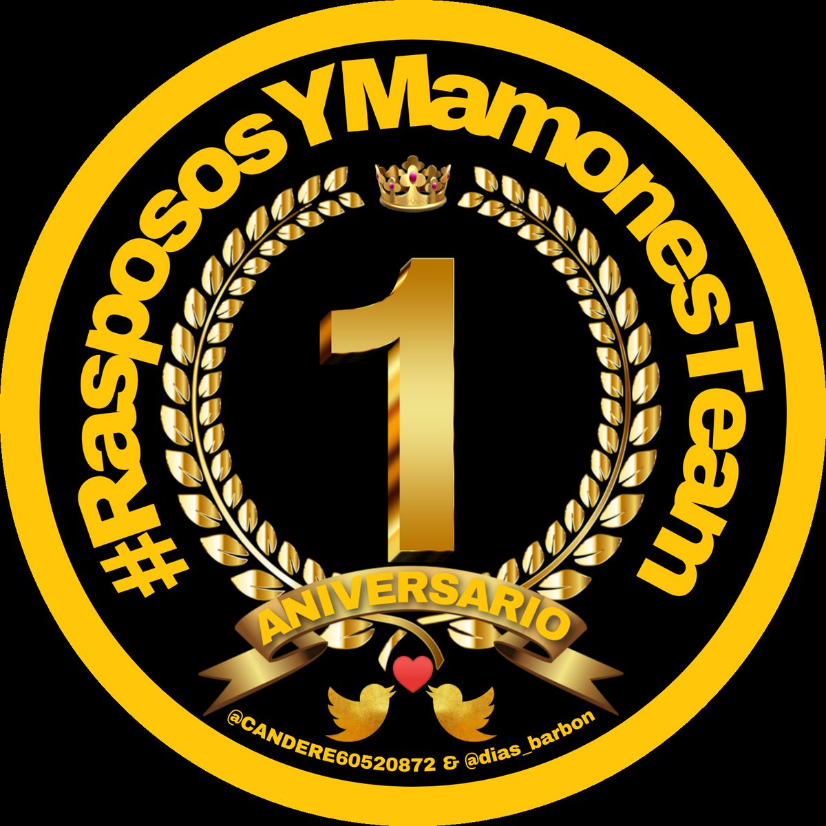 Buen dia amigos twitteros hoy 
#RaspososYMamones
Esta d manteles largos 
festejando 1 aňito en esta travesia 
quiero dar gracias a todos mis  Rasposos por formar parte d cada
dia...
Unos van unos vienen , pero seguimos d pie . Agradecidos con dios xq a pesar d la crisis seguimos.