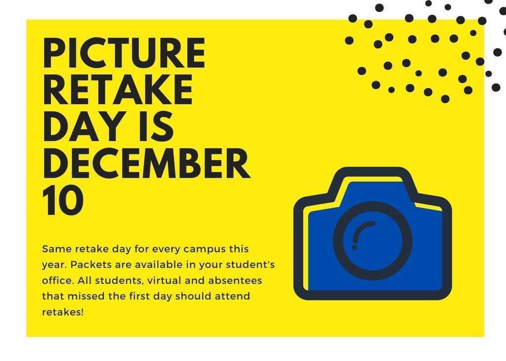 Picture Retake Day - Thursday, December 10