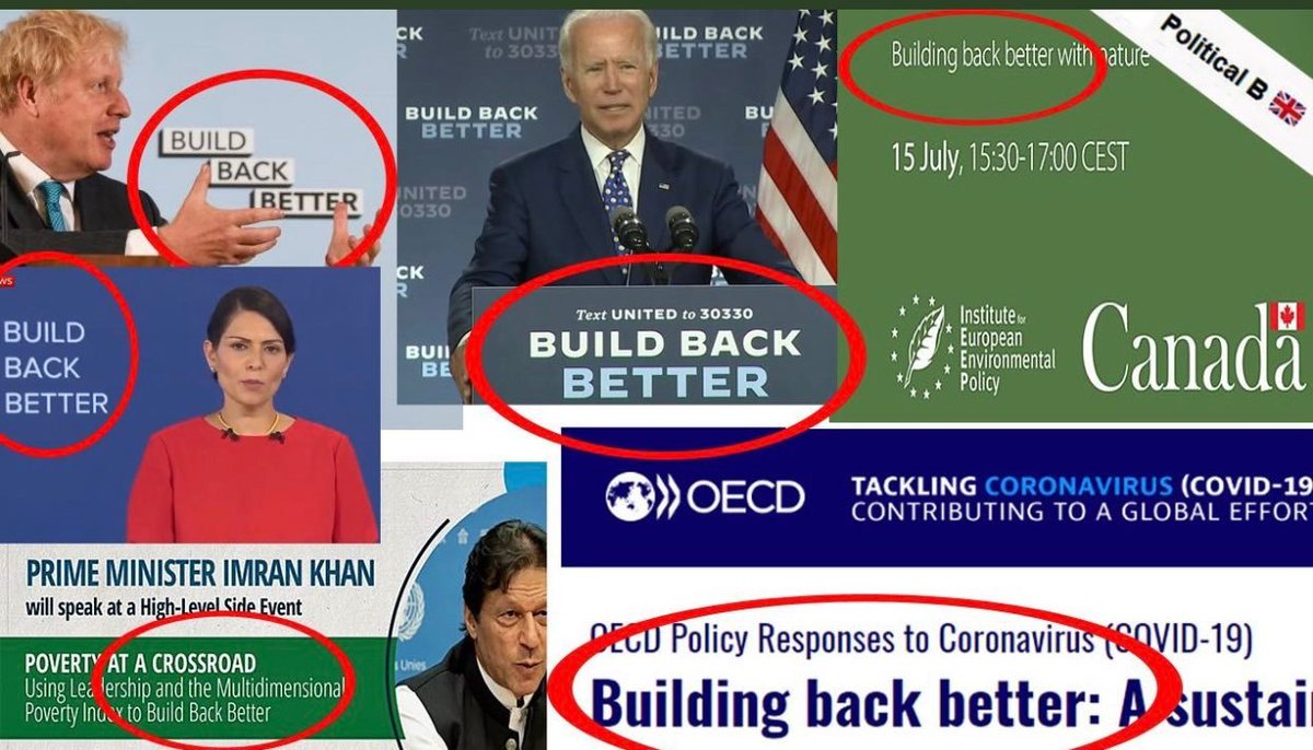 2.  #BuildBackBetter = Build Global Marxism ("Globalism")