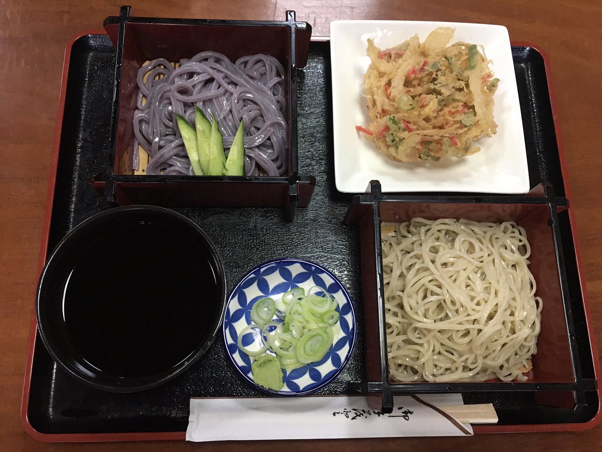 m_aki_twit's tweet photo. そば処　やぶ砂
二色せいろ
＃埼玉うどんパスポート2020
@saitamakanko https://t.co/NvUHc8q97V