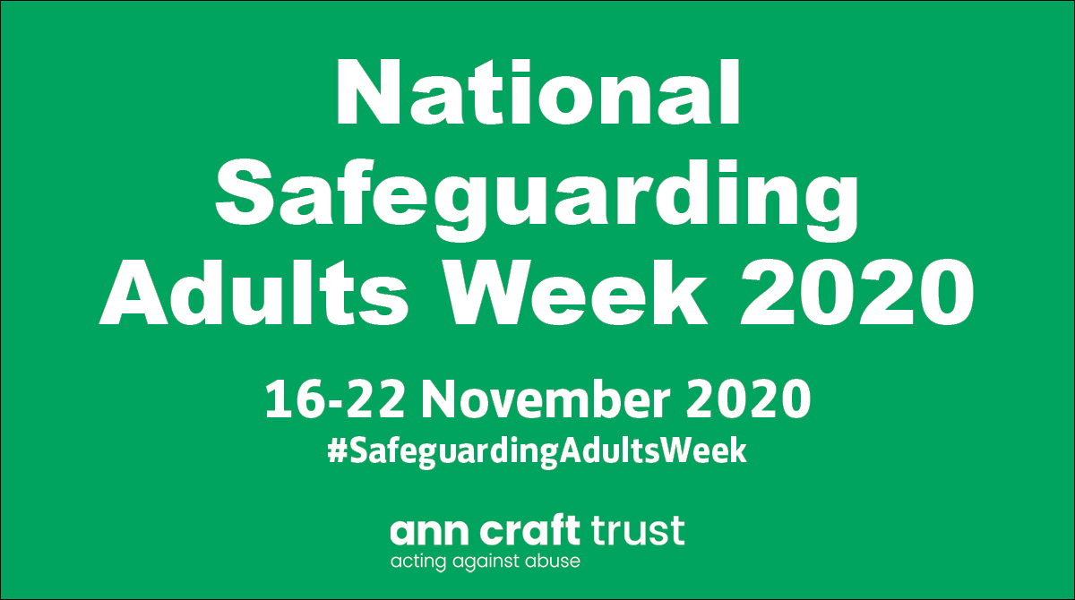 🤝NATIONAL SAFEGUARDING ADULTS WEEK

Today is Day 1️⃣ of #SafeguardingAdultsWeek and the focus is on everything from #MentalHealth to how you can safeguard your wellbeing during the #Covid19 pandemic. 

Visit below for access to resources and a list of covered topics.