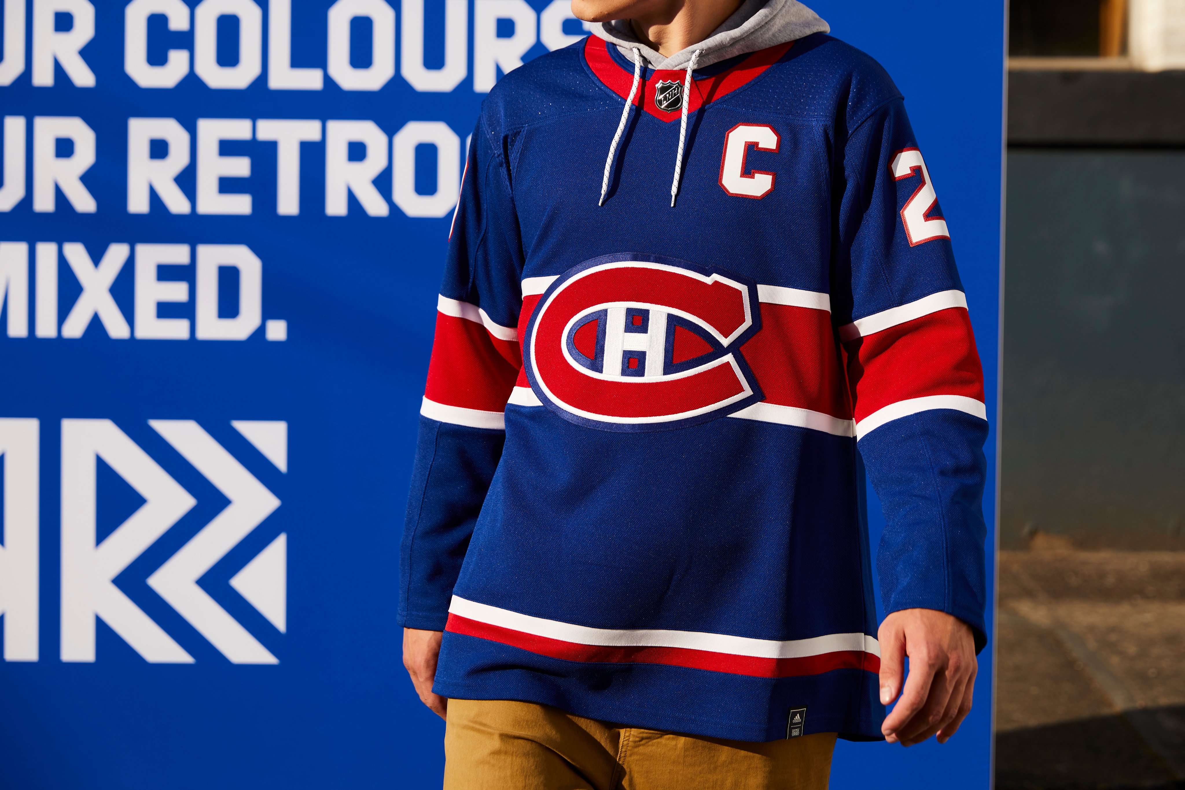 reverse retro montreal canadiens blue jersey