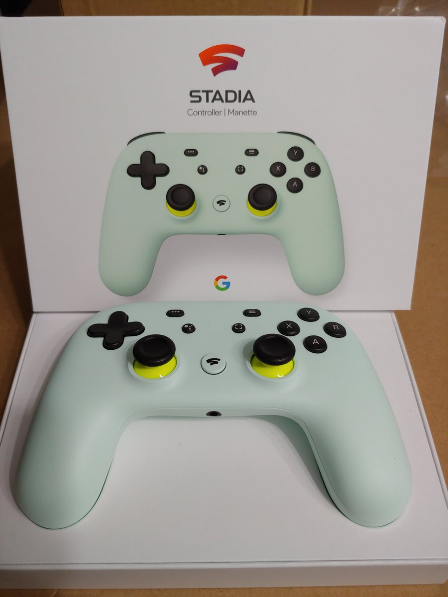 XxAgentChrisxX's tweet photo. Familienzuwachs

#google #stadia #wasabi #controller #nerdlive https://t.co/PRNkFdPhSs