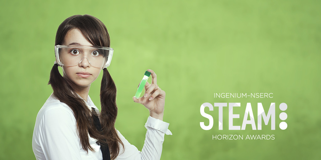 NSERC_CRSNG's tweet photo. Do you want to make a positive impact and solve real problems? Applications now open for $25 000 @IngeniumCa - @NSERC_CRSNG #STEAMHorizon award https://t.co/yKrIB1IlFc https://t.co/vyjNUWxYO8