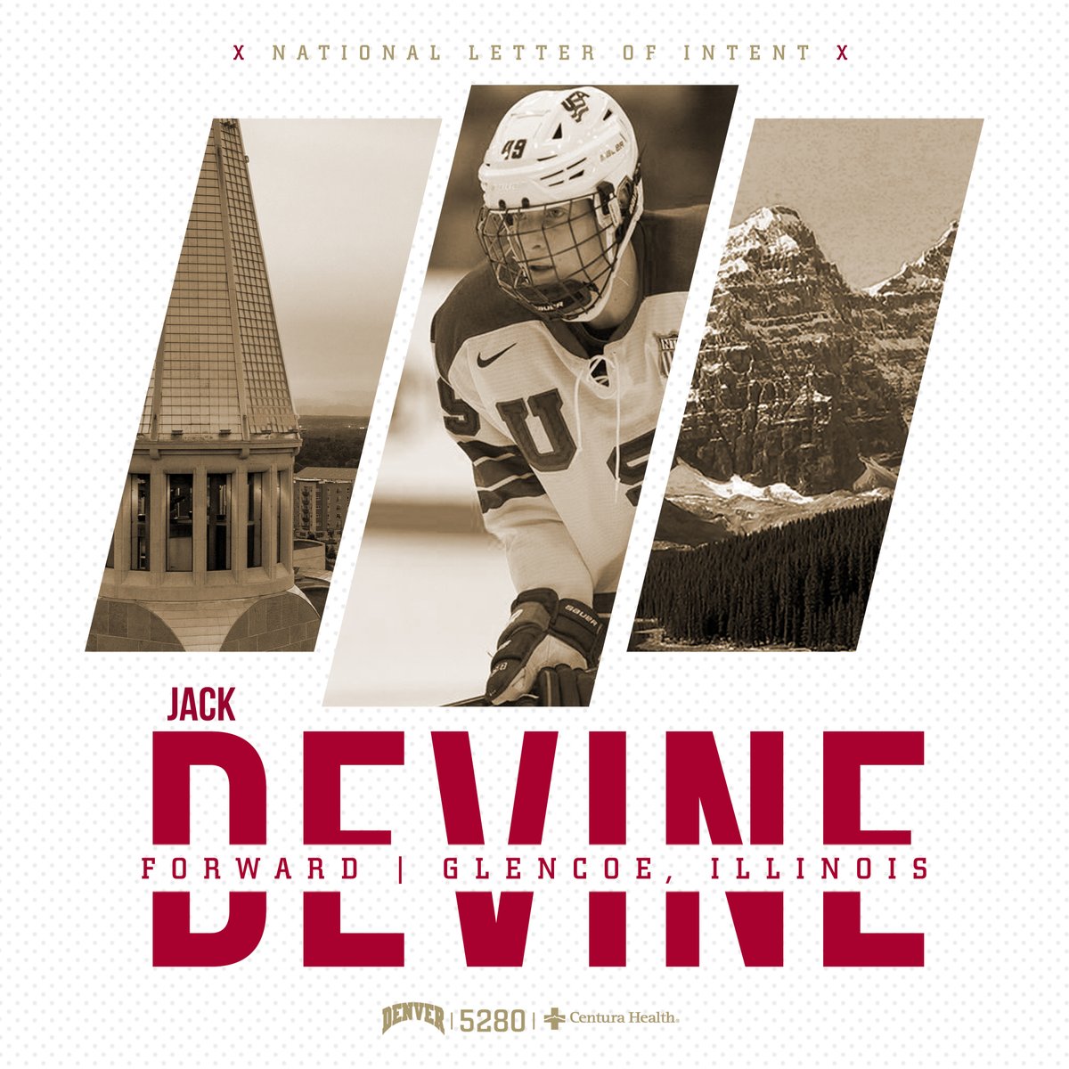 DU_Hockey's tweet photo. Jack Devine is a Pioneer! ✍️

Devine had 13 goals and 31 assists in 49 games last season for the @USAHockeyNTDP and has 10 points through 9 games this year with the U-18s #PioneerTogether https://t.co/MCUU1OJfUd