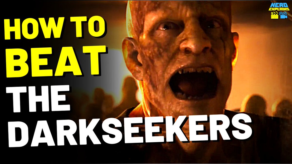Nerd_Explains's tweet photo. If a scientist created a virus that killed &amp; mutated everyone into #Darkseekers except you, the last surviving #virologist, what would you do?

We follow Dr. Neville to see if we can attempt to beat the Darkseekers in, I Am Legend.

Check it out: https://t.co/VzppDkFuu7? https://t.co/vYHeGGivo9