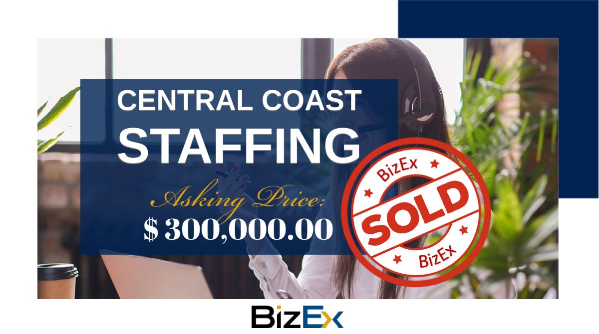 Another business sold! Even in difficult times, our brokers continue to do great business!

Do you want to sell your Staffing Companie?
Contact now our specialist broker Charles Graziani responsible for this sale:

bizex.net/business-broke…

Listing sold: bizex.net/listing/1313