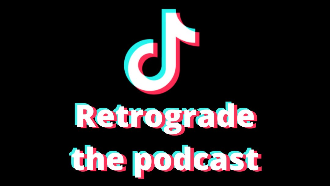 PodRetrograde's tweet image. Take a break from scrolling on tiktok - listen to us talk about some of our favorite creators on the app: open.spotify.com/show/23r8o3yBD…
