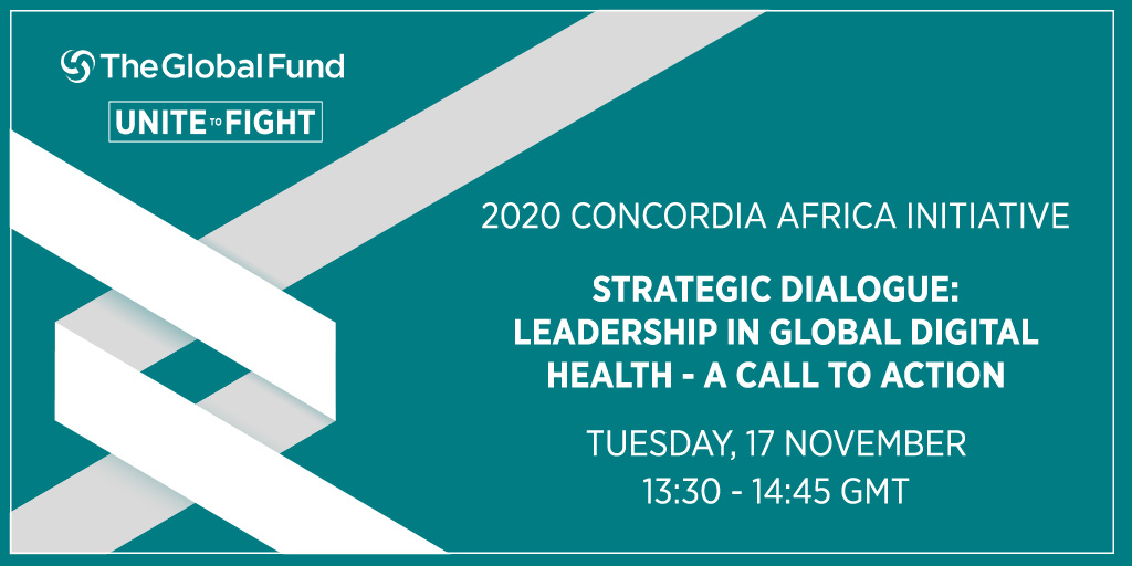 GlobalFund's tweet photo. #Concordia20 Africa Initiative brings together innovators, entrepreneurs, public sector &amp; civil society for social impact. 

Tomorrow (17 Nov) @PeterASands hosts strategic dialogue “Leadership in Global Digital Health – A Call to Action.” #UniteToFight https://t.co/FwoUDDSGXY https://t.co/Q6q06BrT7G