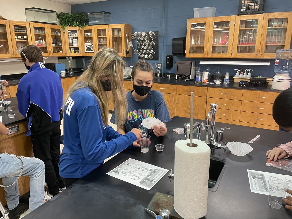 Nicole_Erfurdt's tweet photo. Biology students are extracting DNA from strawberries today! 🍓🧬@FWoodG @scienceFHS https://t.co/1hqJRndiUU