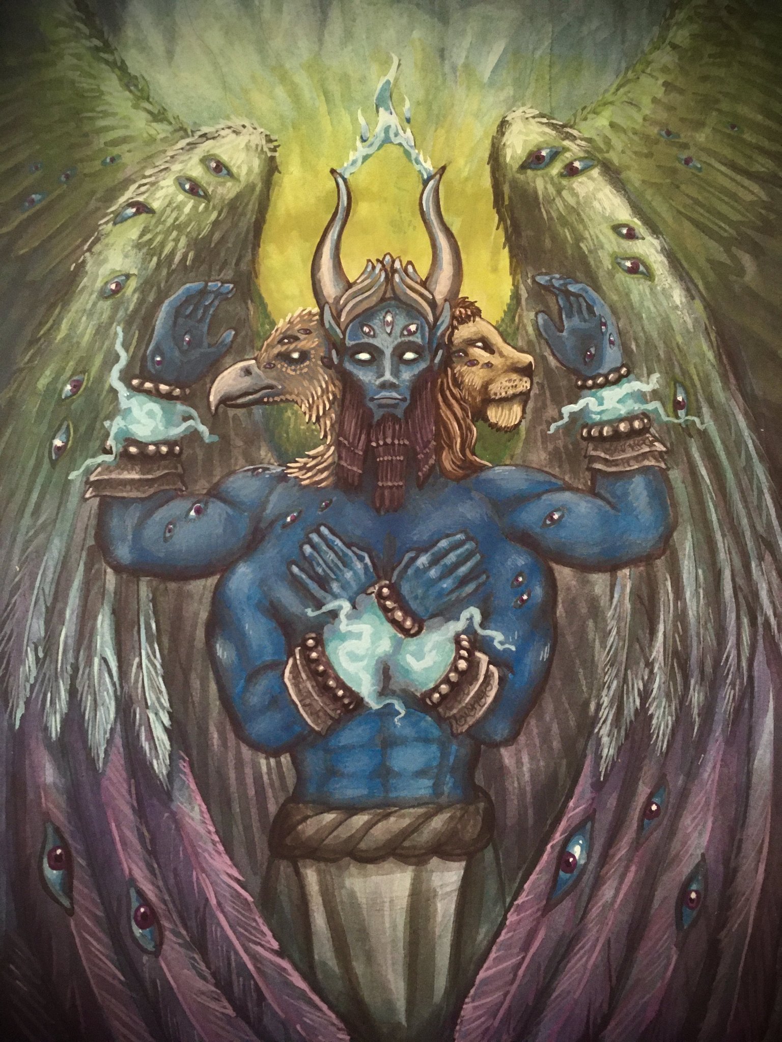 Note they are told to have even more eyes. &amp; Most wings are use...