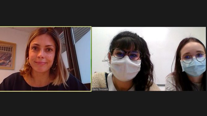 berenice_brazs's tweet photo. #Parlementaire | Rencontre avec @CarolineJanvier aujourd’hui pour l’@ANESF_FR avec @Fanny_ANESF , nous avons eu l’occasion de parler des sujets d’#AffairesSociales, d’#EnseignementSupérieurRecherche, de #PerspectivesPro 🗣
Merci de nous avoir reçues  👥 https://t.co/dFjAsVmNUc