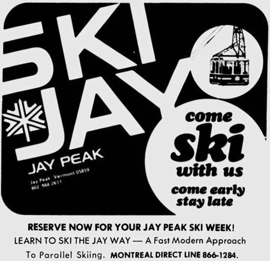 The oldest logo I can find of  @jaypeakresort is the same one they're using today, so feel free to correct me if there's one I'm not aware of  @stevejpr.