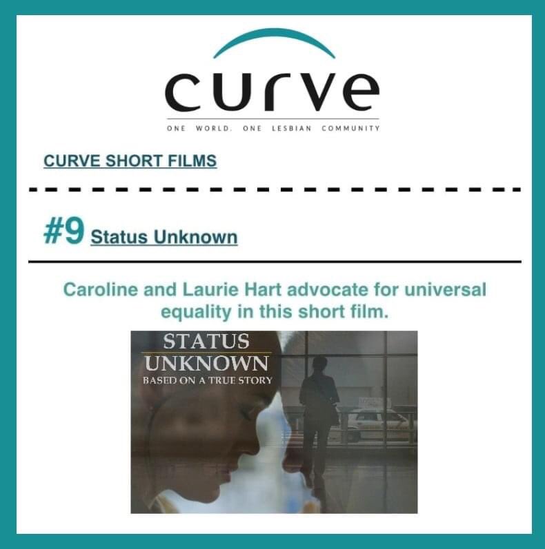 theLexp's tweet photo. WOW!!! We are super honored to have our film featured at #9 by Curve!!! Curve has always been very supportive of our work & advocacy over the years & we are extremely grateful for that β€οΈβ€οΈ
#StatusUnknown #curvemagazine #curve #shortfilm #lesbian #lgbtq #indiefilm #loveislove https://t.co/ky7BAyvTGc