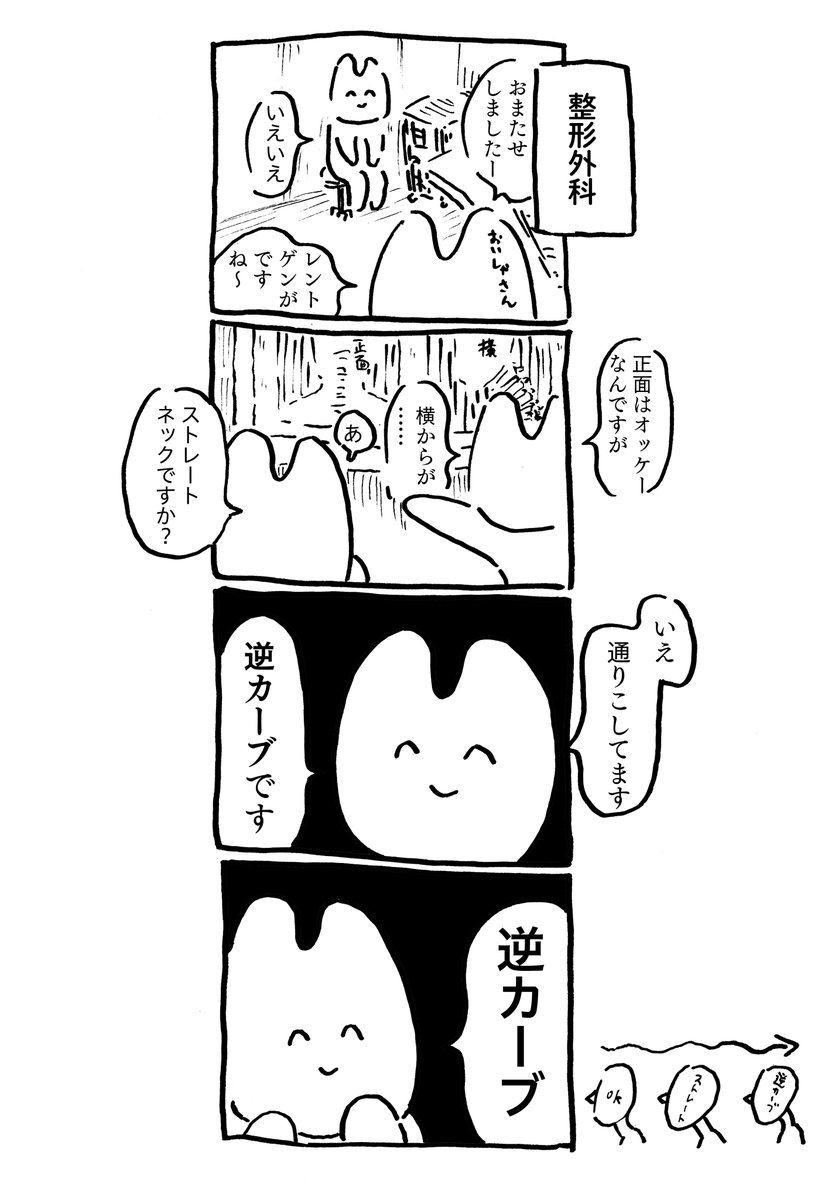 首の痛みと私 1/2 #首の痛みと私 #うにさんと私 #創作漫画 #エッセイ漫画 #スワンネック 