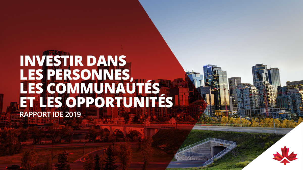 📢 #InvestirauCanada a le plaisir de présenter son rapport IDE 2019!

Voyons ce que cela représente pour les collectivités et les personnes, ainsi que les occasions à saisir, alors que des IDE de 67,2 G$ ont été annoncés au 🇨🇦.

Témoignages : bit.ly/38N379r.
