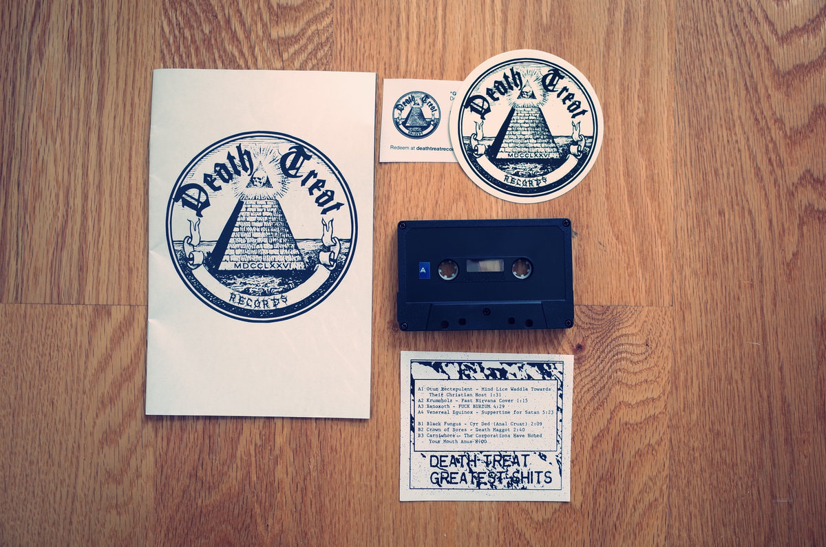 Found a grip of our zine/cassette/sticker combo pack: $5 while they last! fieldhymns.bandcamp.com/album/greatest…